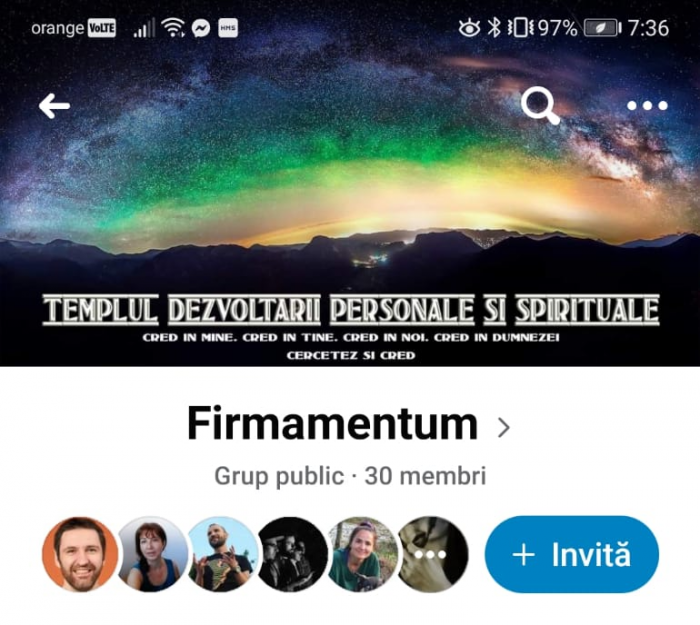 Către comunitatea Firmamentum